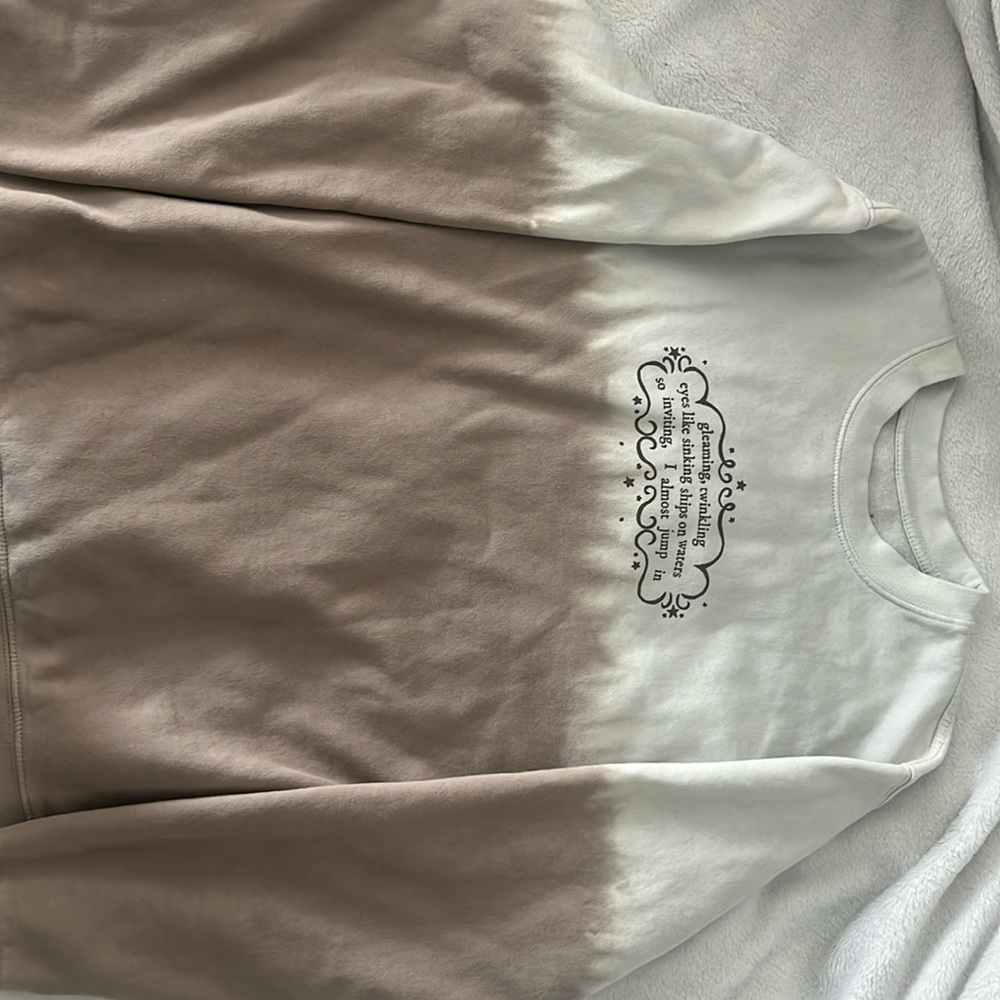 Official Taylor Swift gold rush crewneck Large